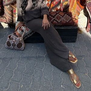 Gold Franco Sarto sandals